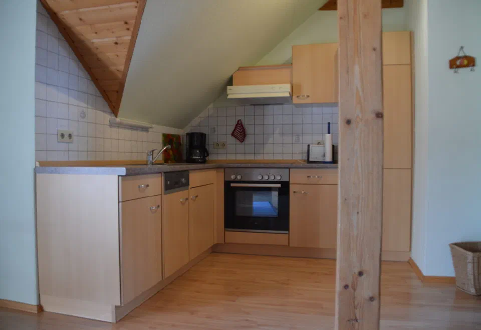 Küchenecke im Schwalbennest
