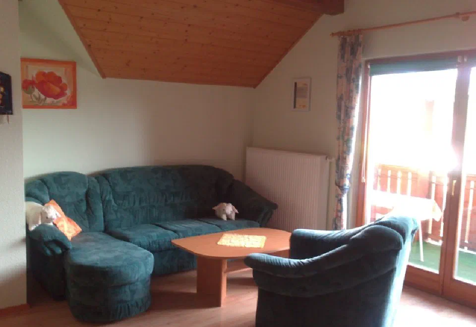 Wohnzimmer der Ferienwohnung
